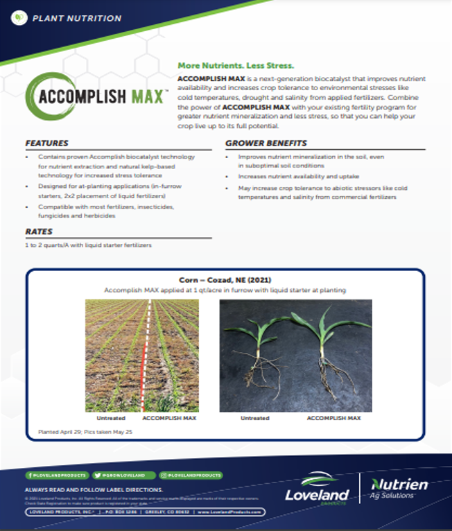 Accomplish Max Root Growth Nebraska