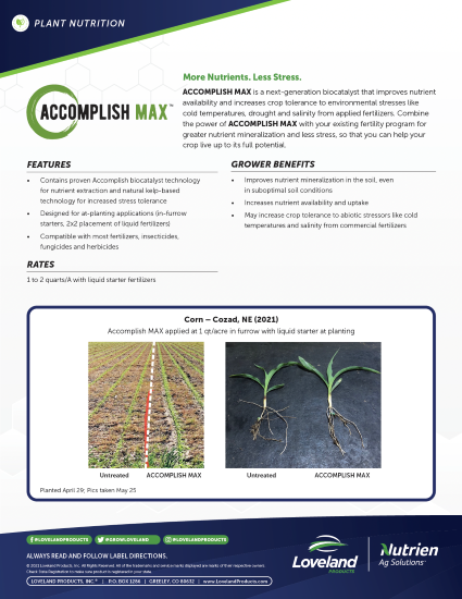 Accomplish Max Root Growth Nebraska