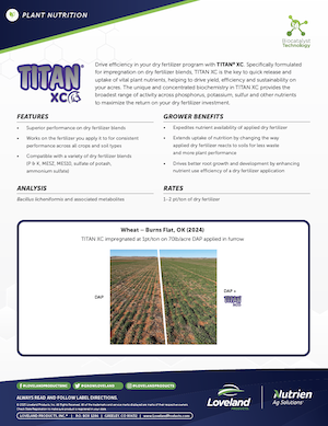 Titan XC Wheat Study Image